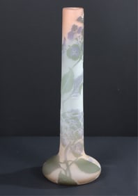Galle Cameo Glass Vase c.1908-1920