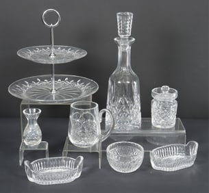 Group of Waterford Crystal Serving Pieces