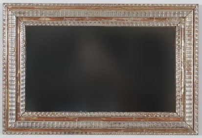 Louis Philippe Style Silver-Gilt Mirror