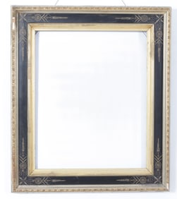 Aesthetic Movement Gilt Silvered Frame