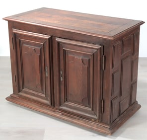 Louis XIV Provincial Style Oak Buffet, 19th C.