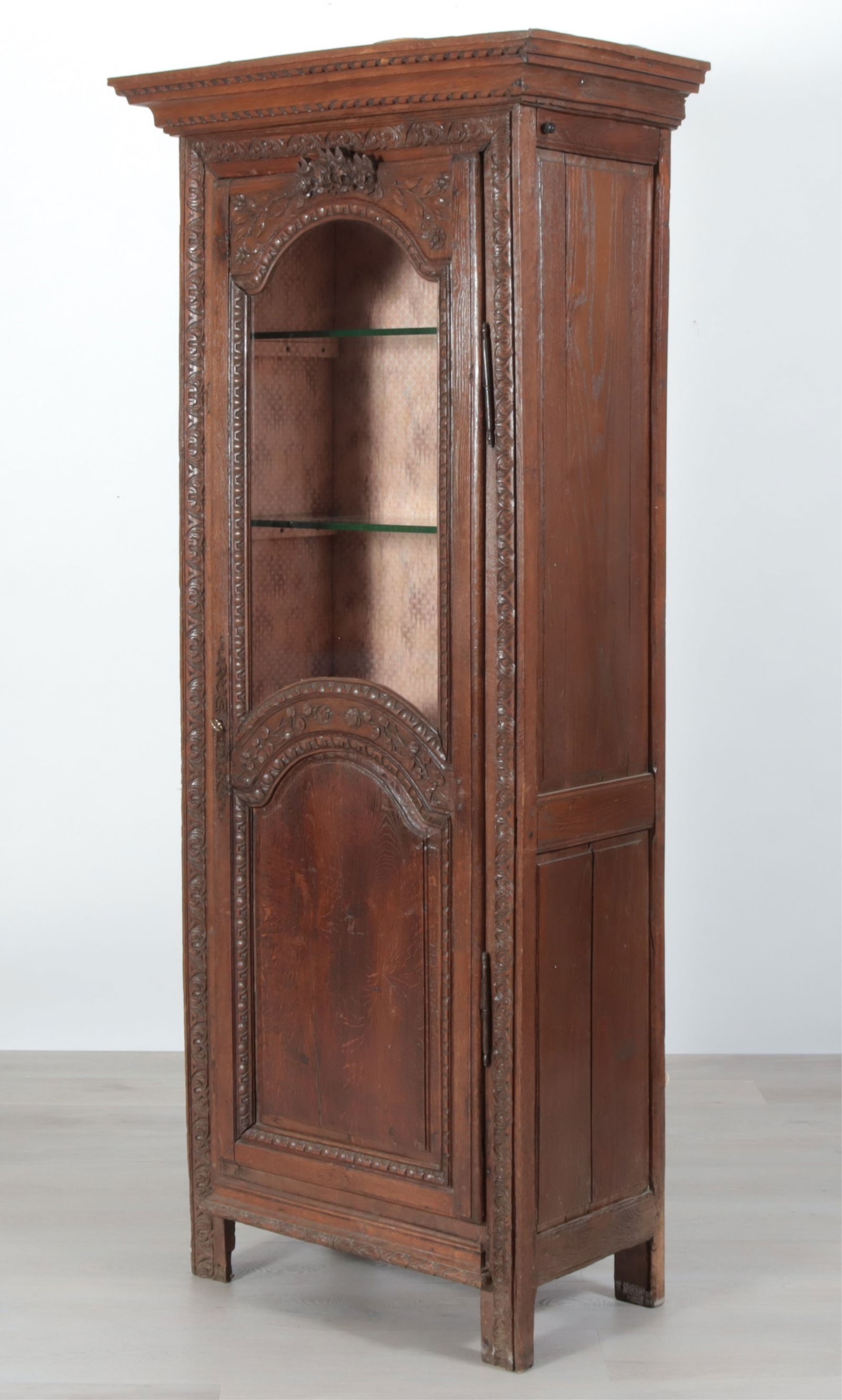 Louis XVI Provincial Oak Bonnetiere Bookcase, 18C (1 of 8)