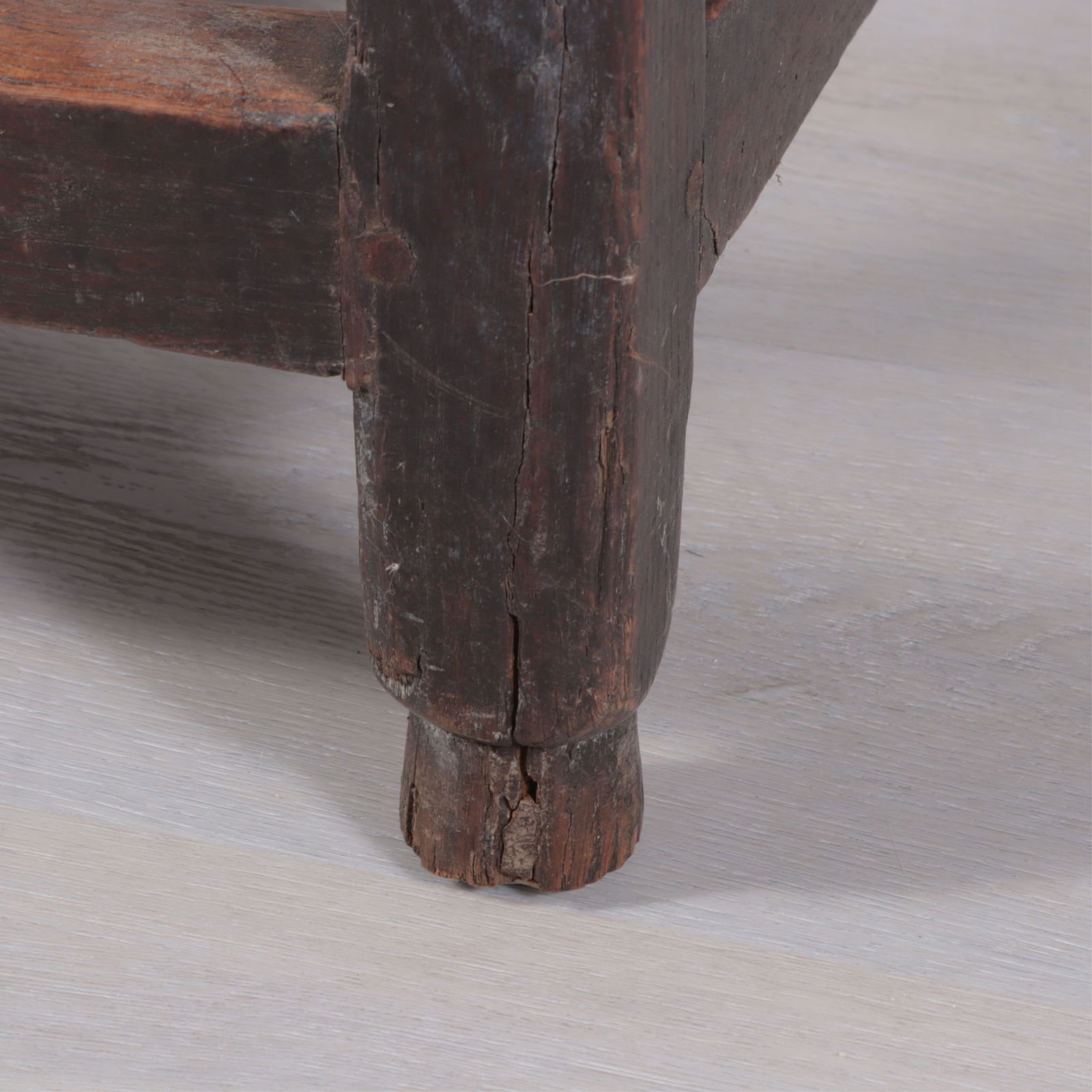 English Oak Gate Leg Drop-Leaf Table - 5