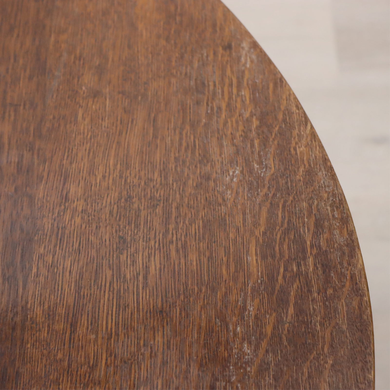 English Oak Gate Leg Drop-Leaf Table - 8