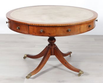 Georgian Style Round Drum Table