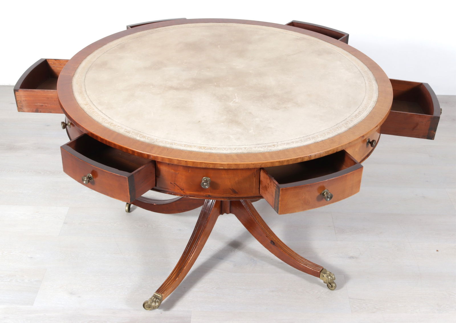 Georgian Style Round Drum Table - 2
