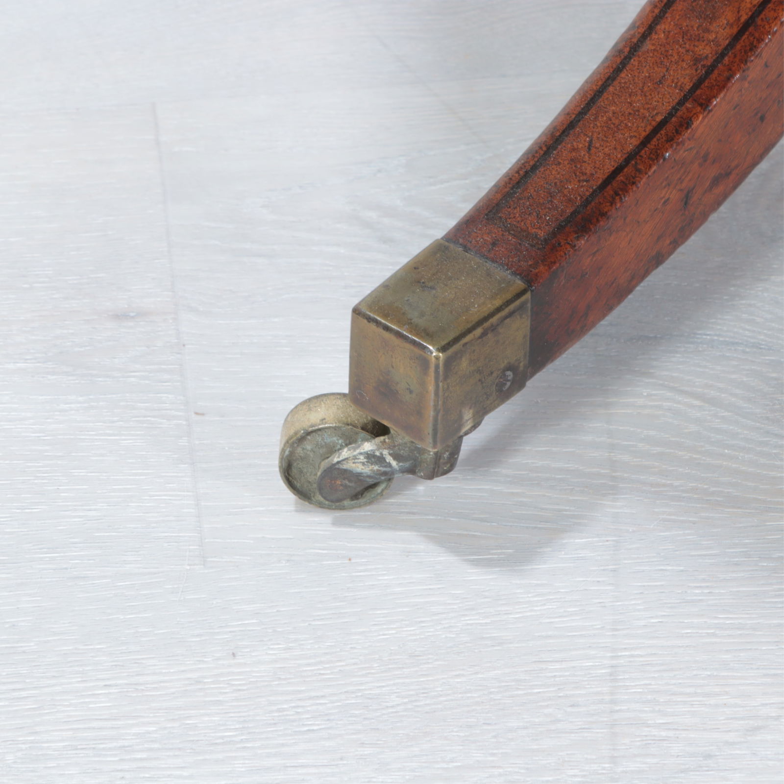 Regency Inlaid Octagonal Library Table, 19th C. - 6