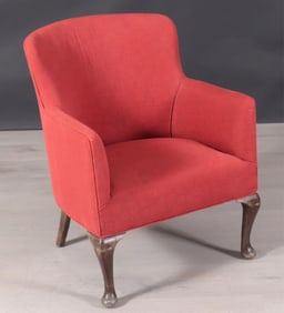 Queen Anne Style Boudoir Chair