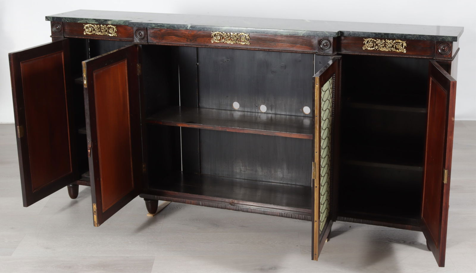 19th C. Regency Rosewood Sideboard - 5