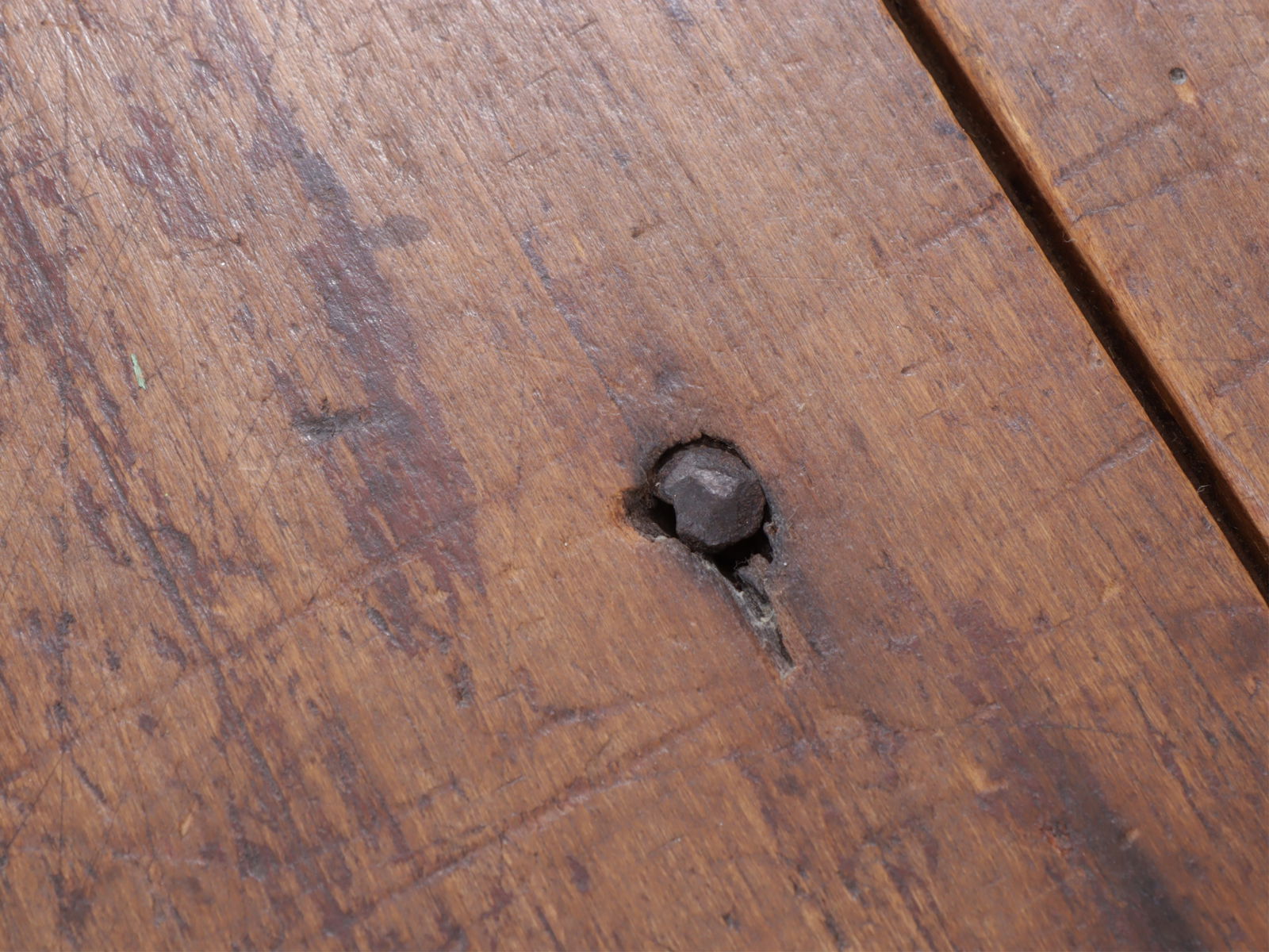 One Drawer Tavern Table American - 4