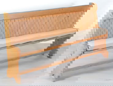 Country Pine Hall Settle