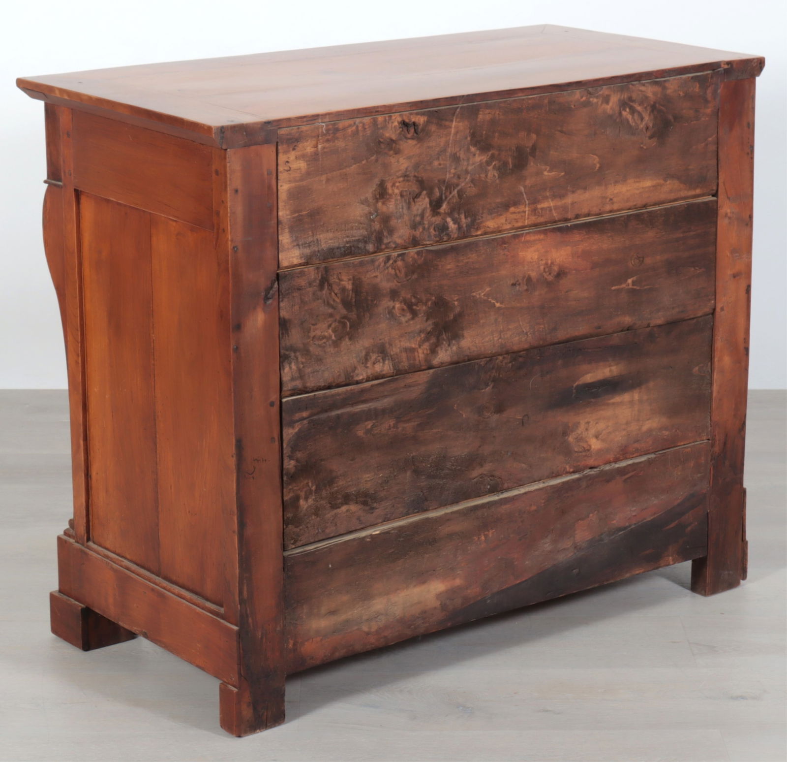 Empire Cherry Commode, 19th C. - 5