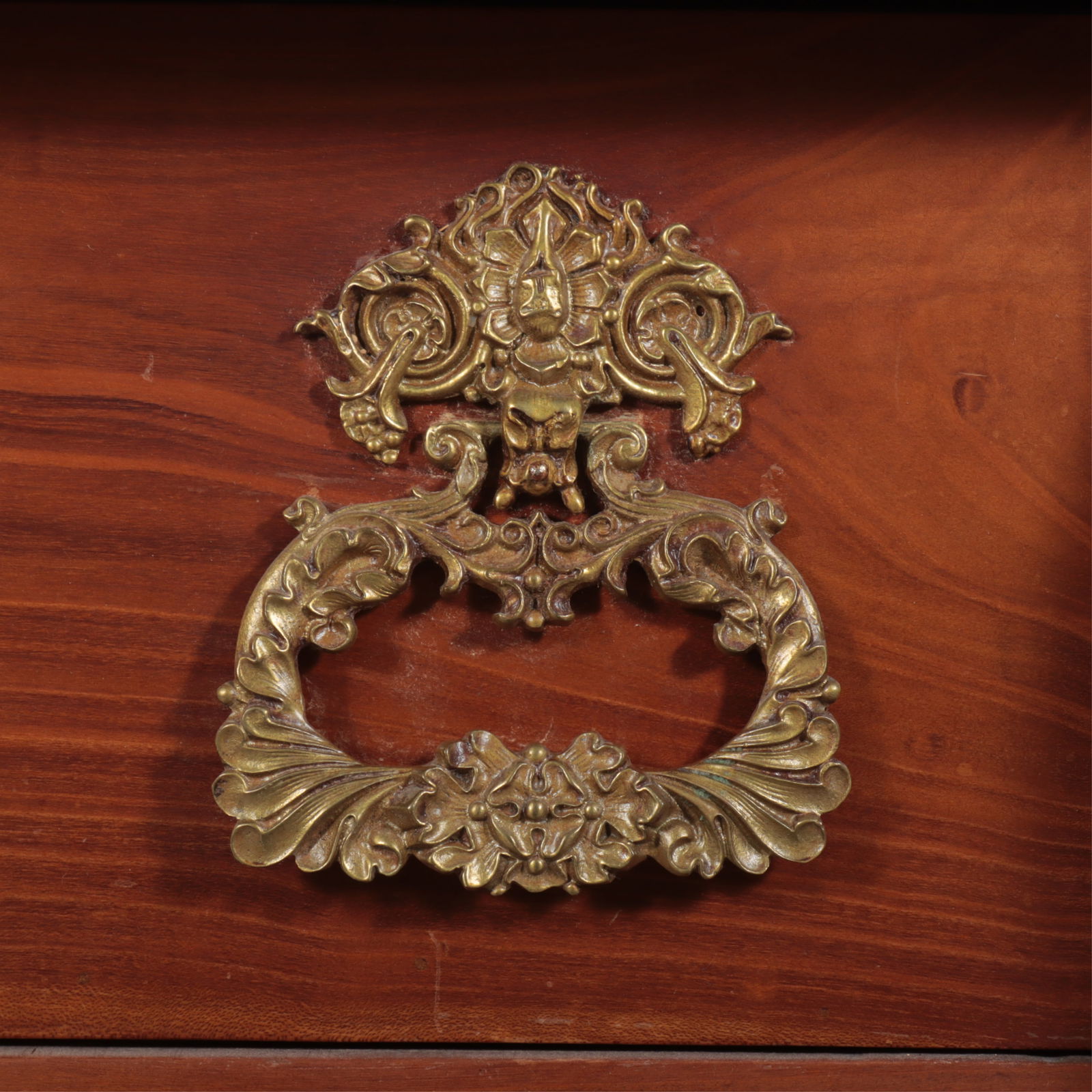 Empire Cherry Commode, 19th C. - 6