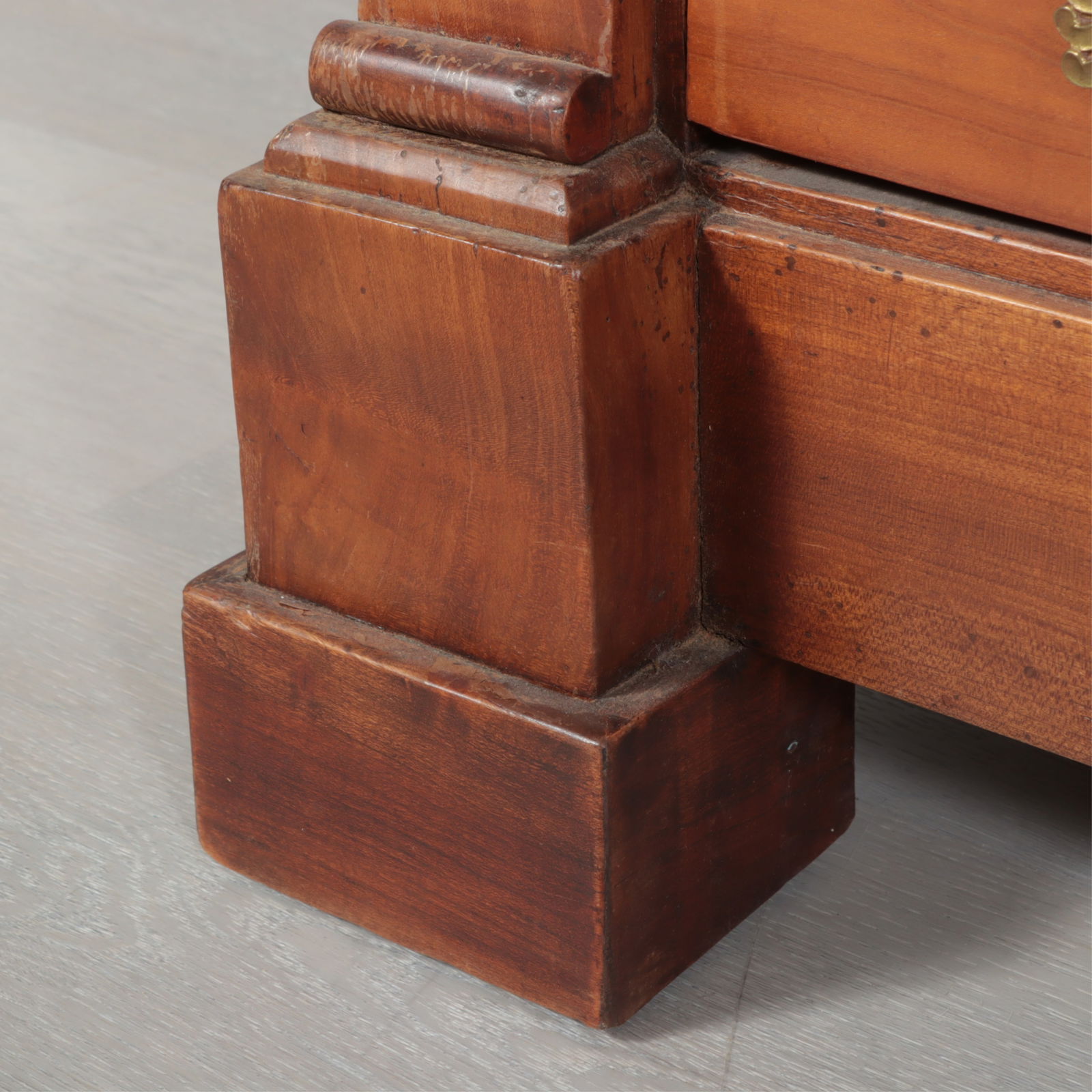 Empire Cherry Commode, 19th C. - 7