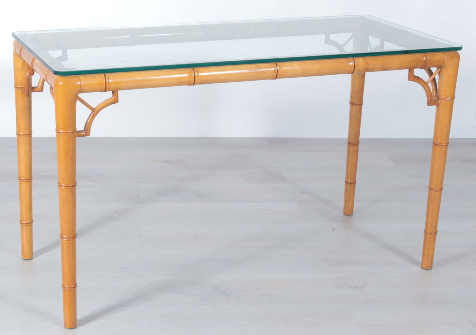 Faux Bamboo Cherry Parson's Table (1 of 5)