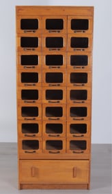 Vintage Style Maple Apothecary Chest