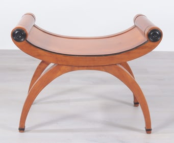 Bloomingdales Empire Mahogany Bench