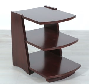 Stickley Mahogany Tiered Side Table