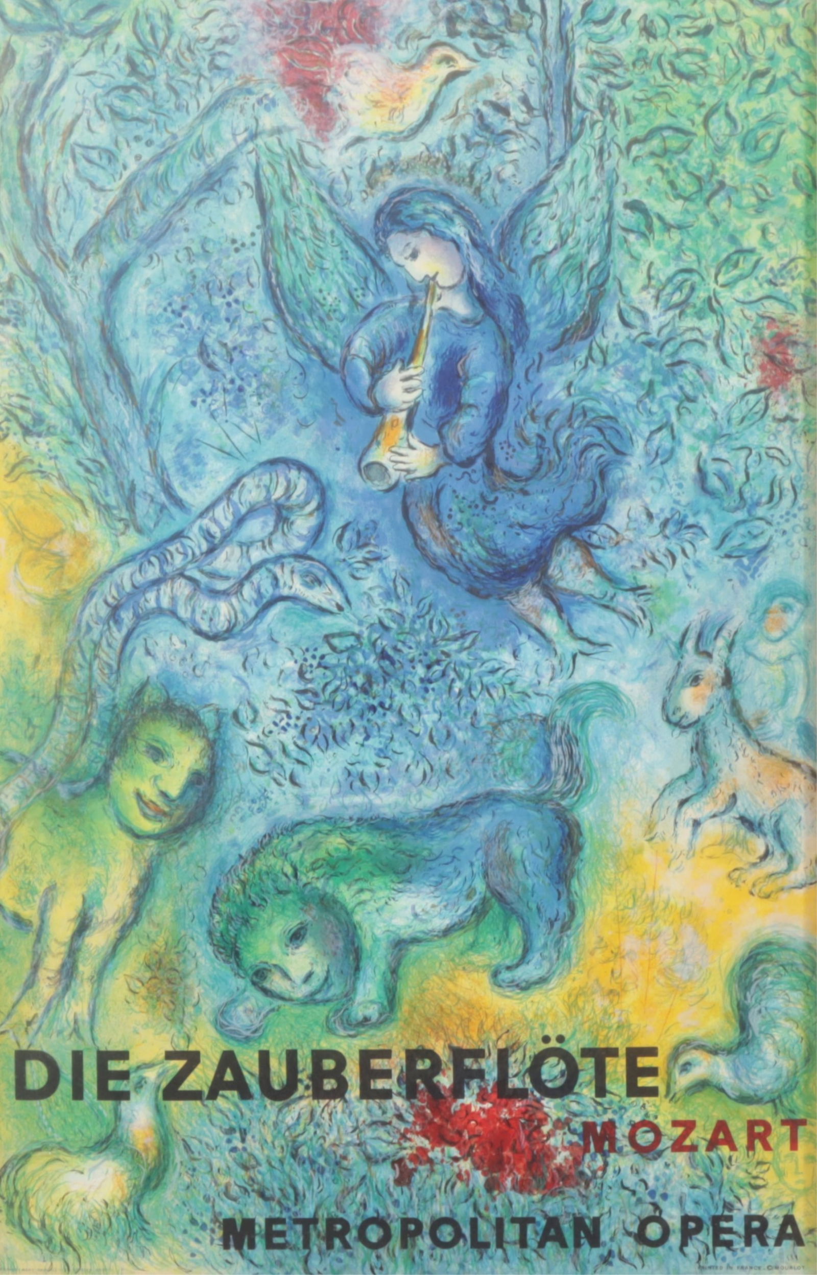 Marc Chagall - The Magic Flute, Metropolitan Opera