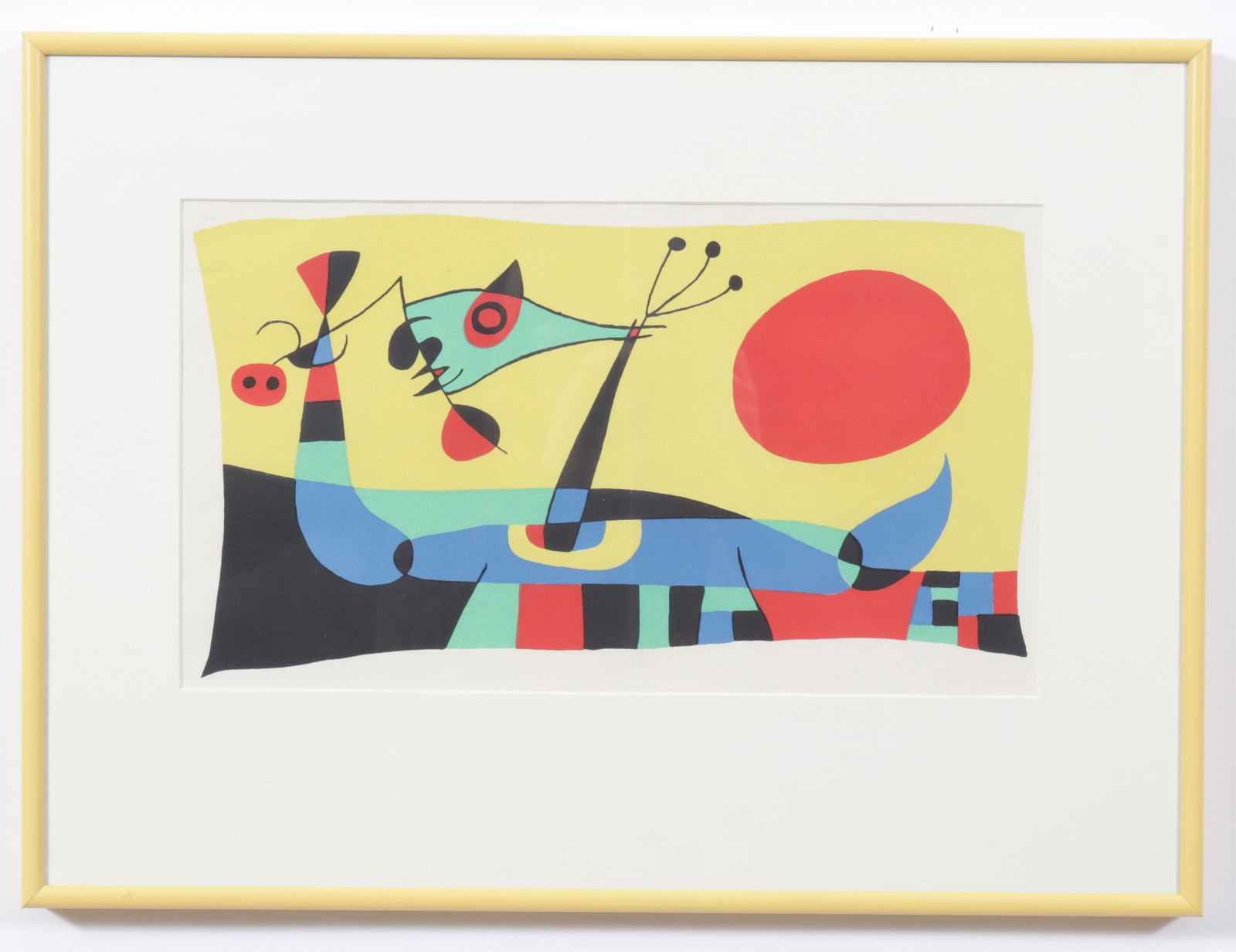 Joan Miro - Circus Lithograph for Prevert - 2