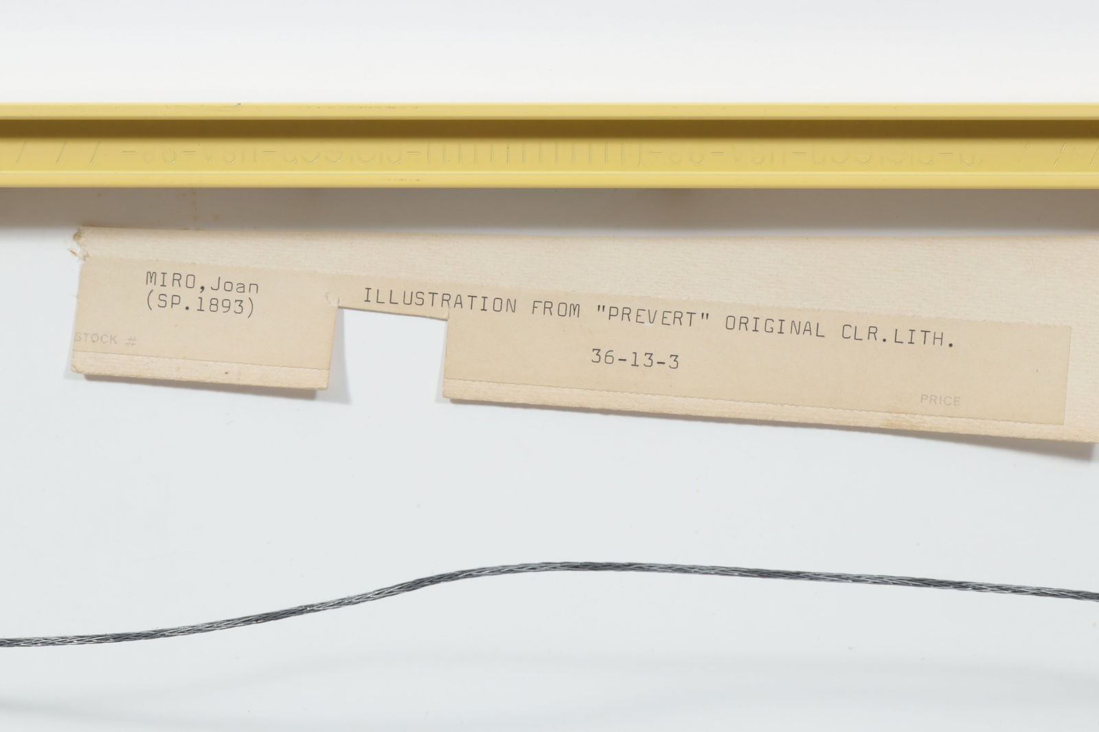 Joan Miro - Circus Lithograph for Prevert - 5