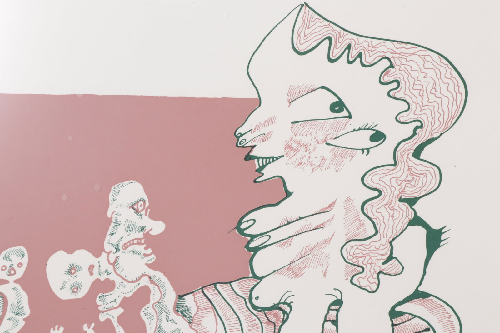 Lucebert - Personnage - Serigraph - 3