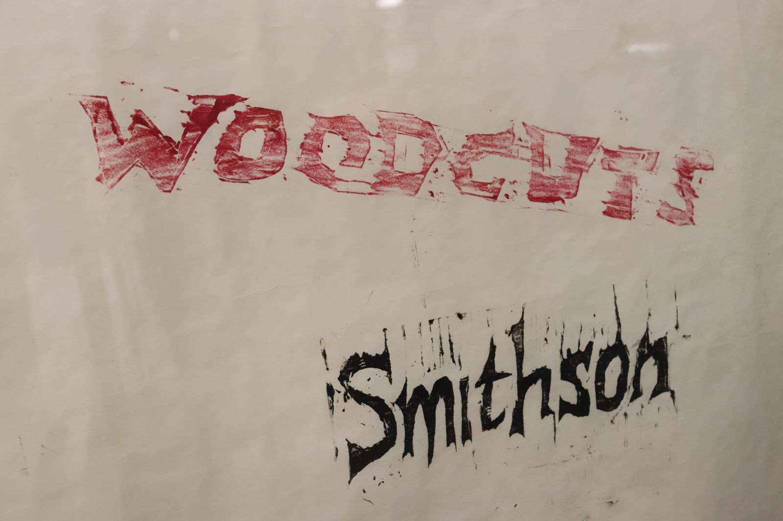 Robert Smithson - Untitled - Woodcut - 5