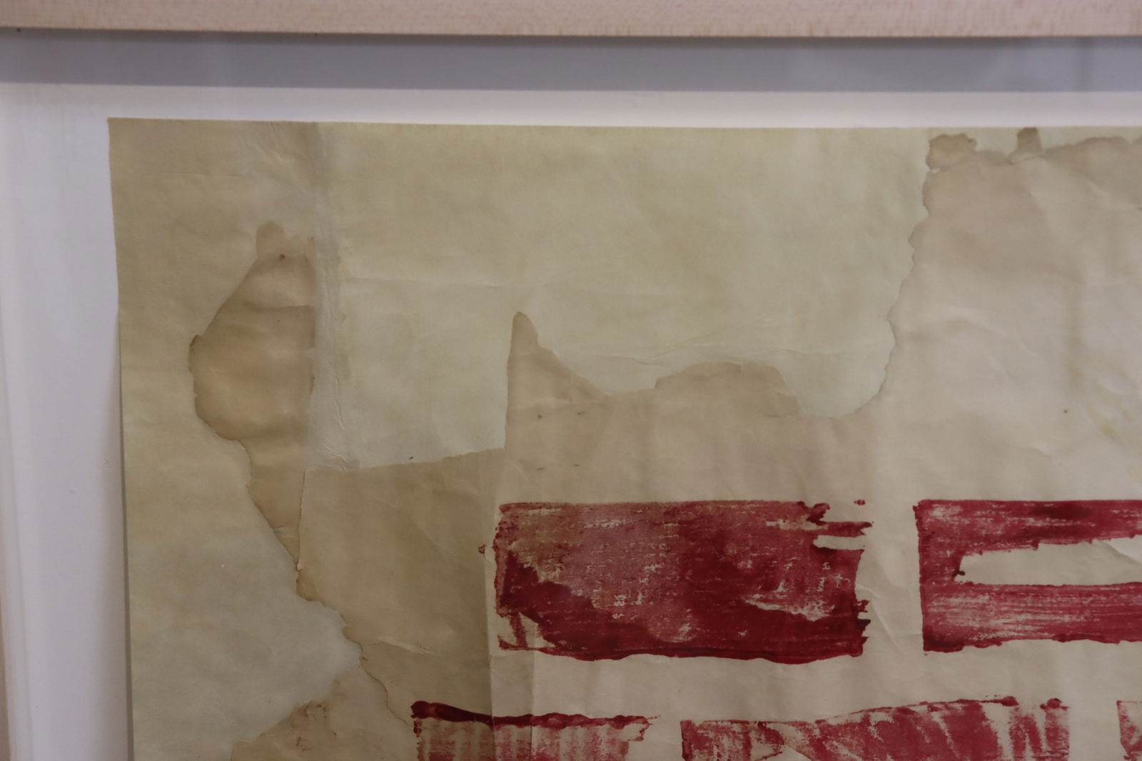 Robert Smithson - Untitled - Woodcut - 9