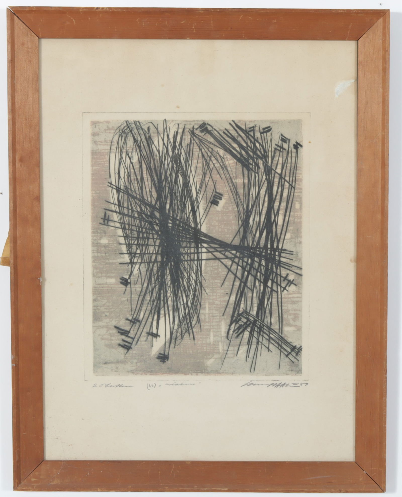 Volkmar Hasse - Creation, Lithograph - 2