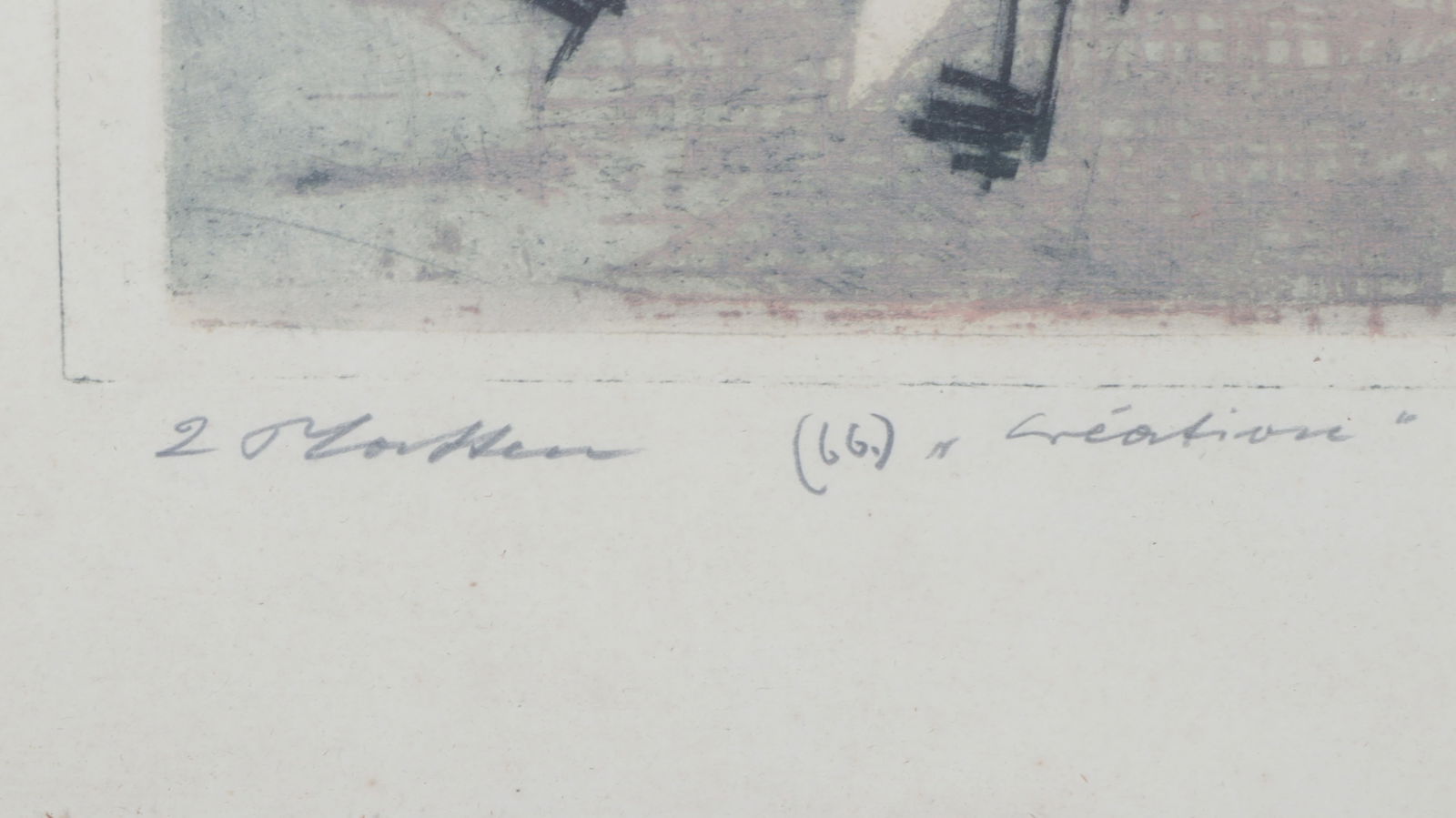 Volkmar Hasse - Creation, Lithograph - 5