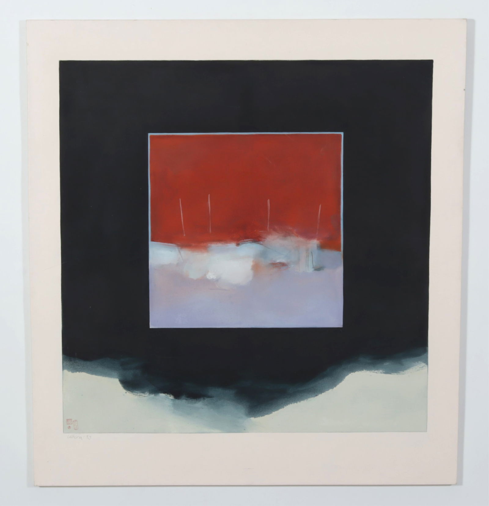 Large Contemporary Abstract O/C - 2