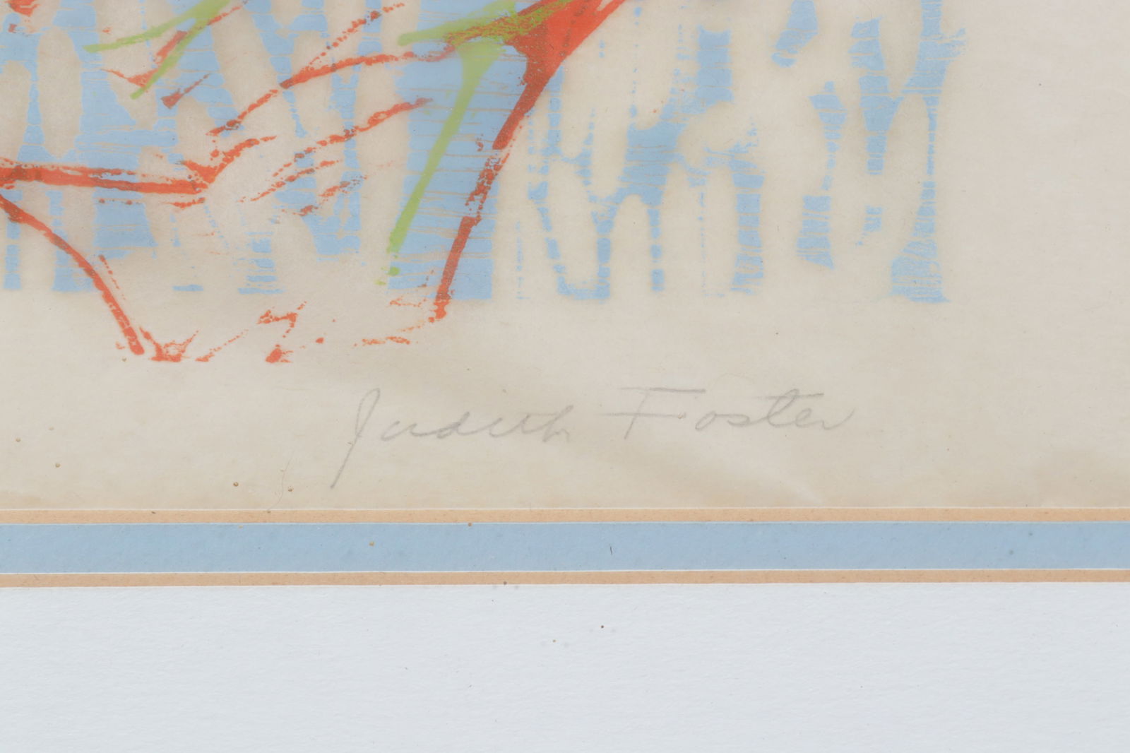 Judith Foster - Spring Geranium, Litho - 5