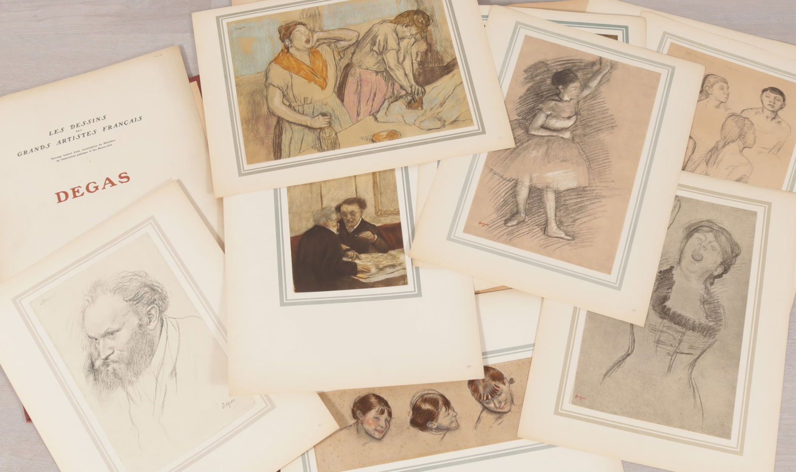 After Edgar Degas Les Dessins des Grands Artistes (1 of 8)