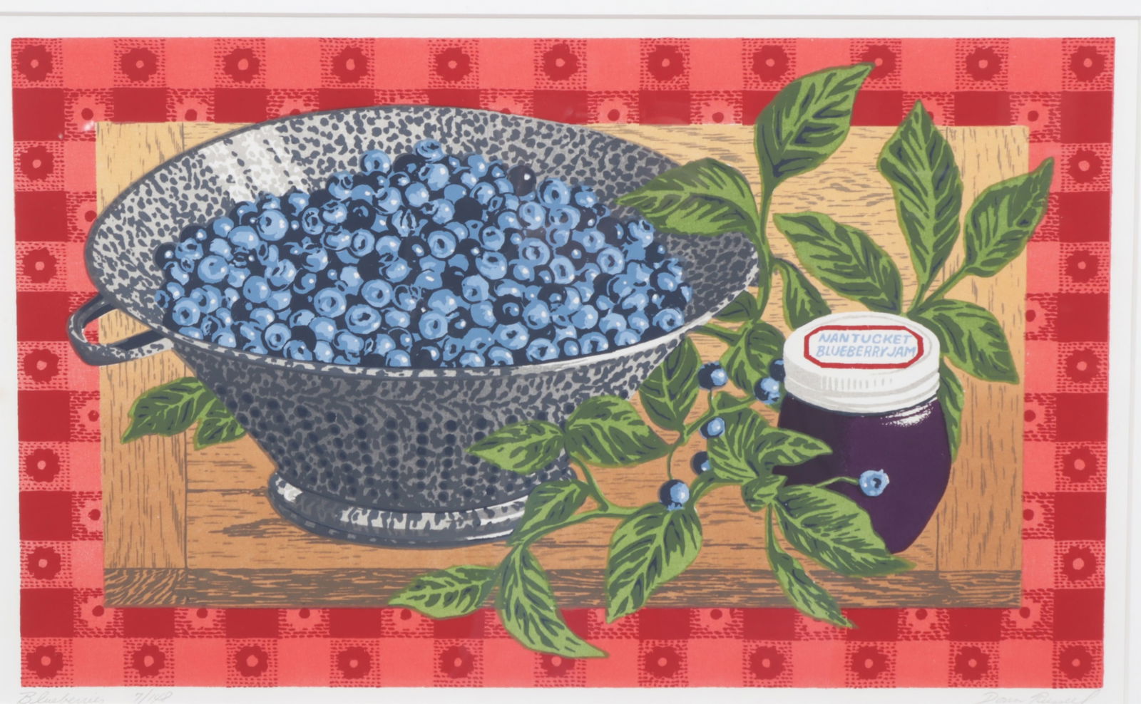 Donn Russell - Three Fruit Serigraphs - 4