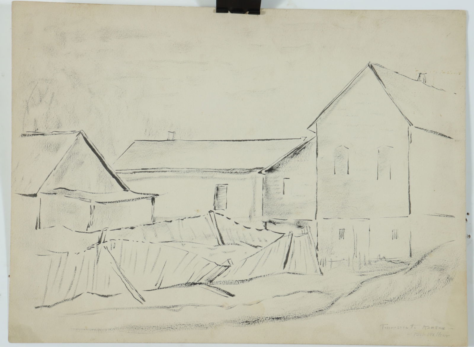 Possibly John Augustus Walker - Drawing - 2