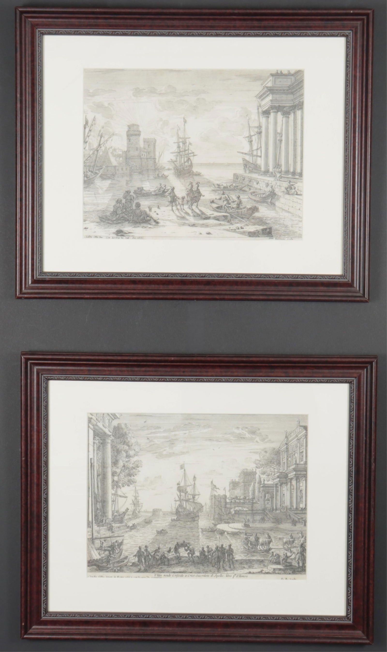 Dominique Barriere - Two Maritime Engravings, 17th (1 of 10)