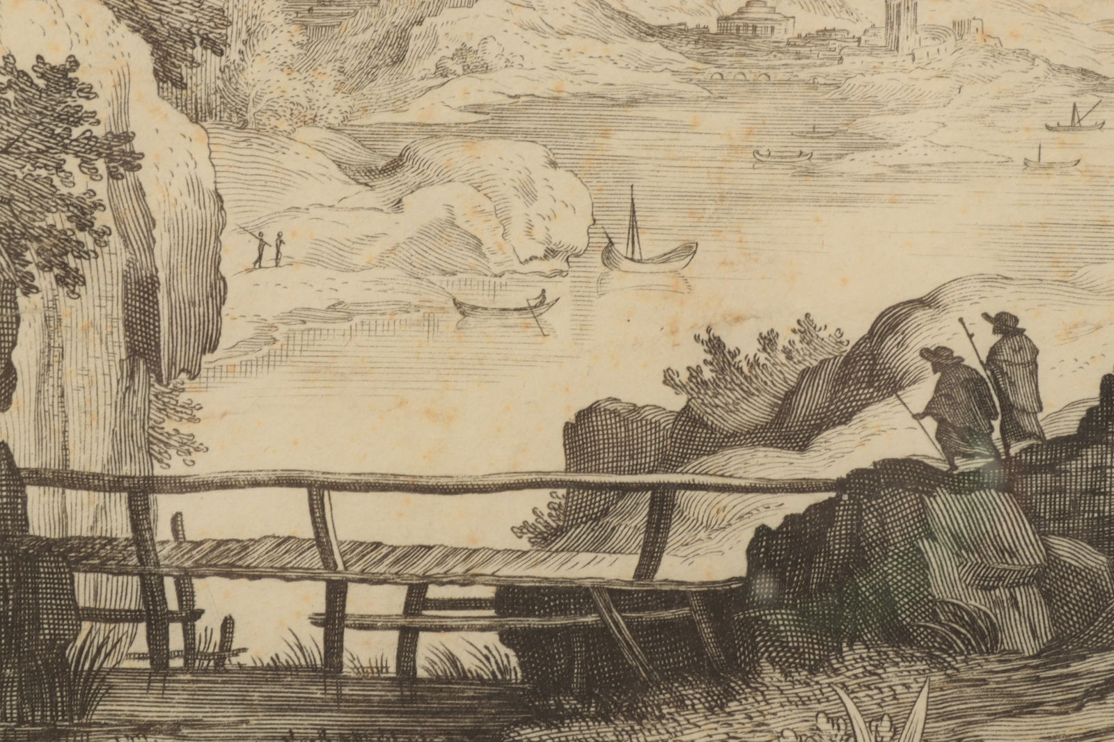 19th Print and Two Landscape Etchings - 12