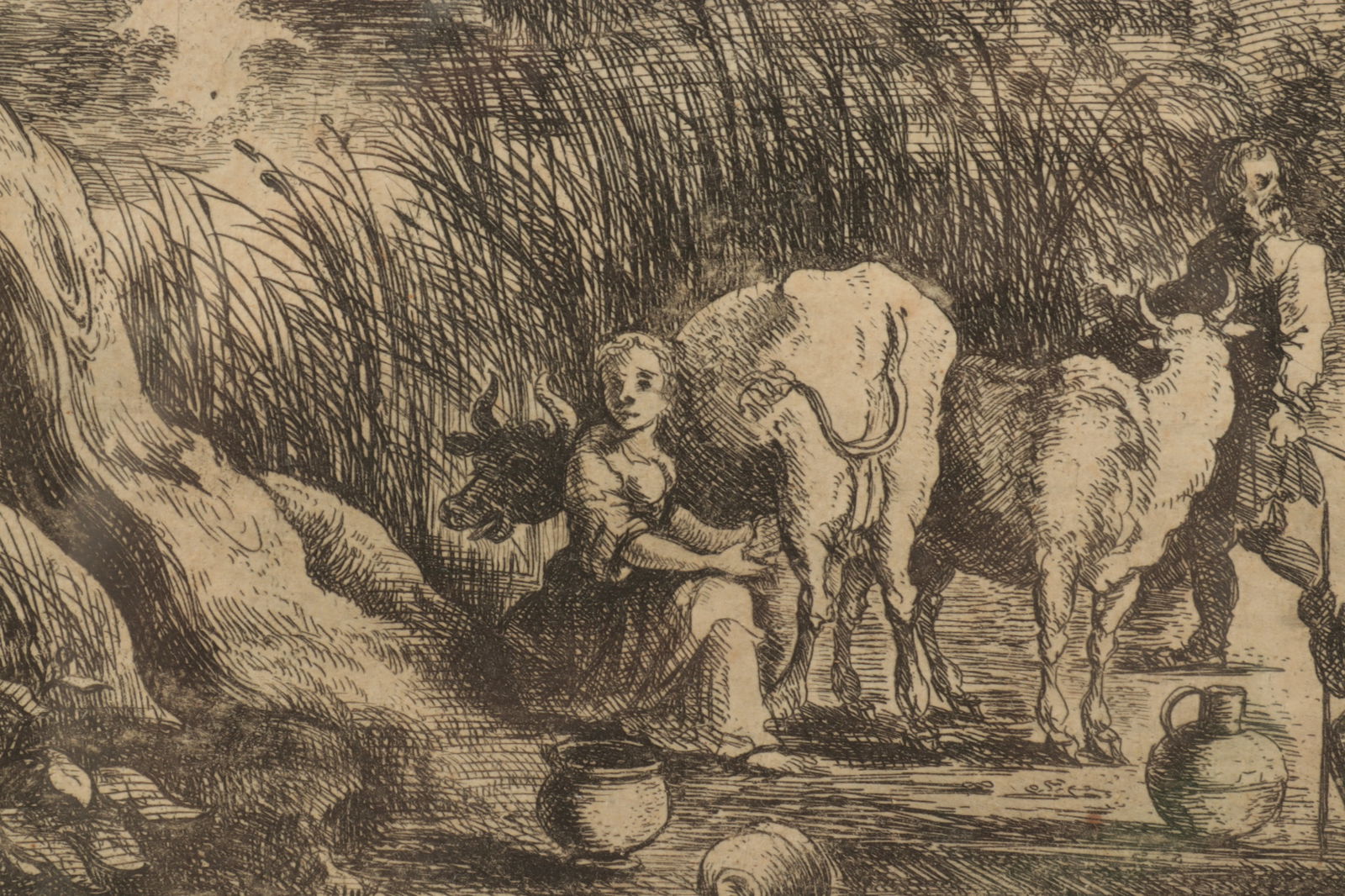 19th Print and Two Landscape Etchings - 8