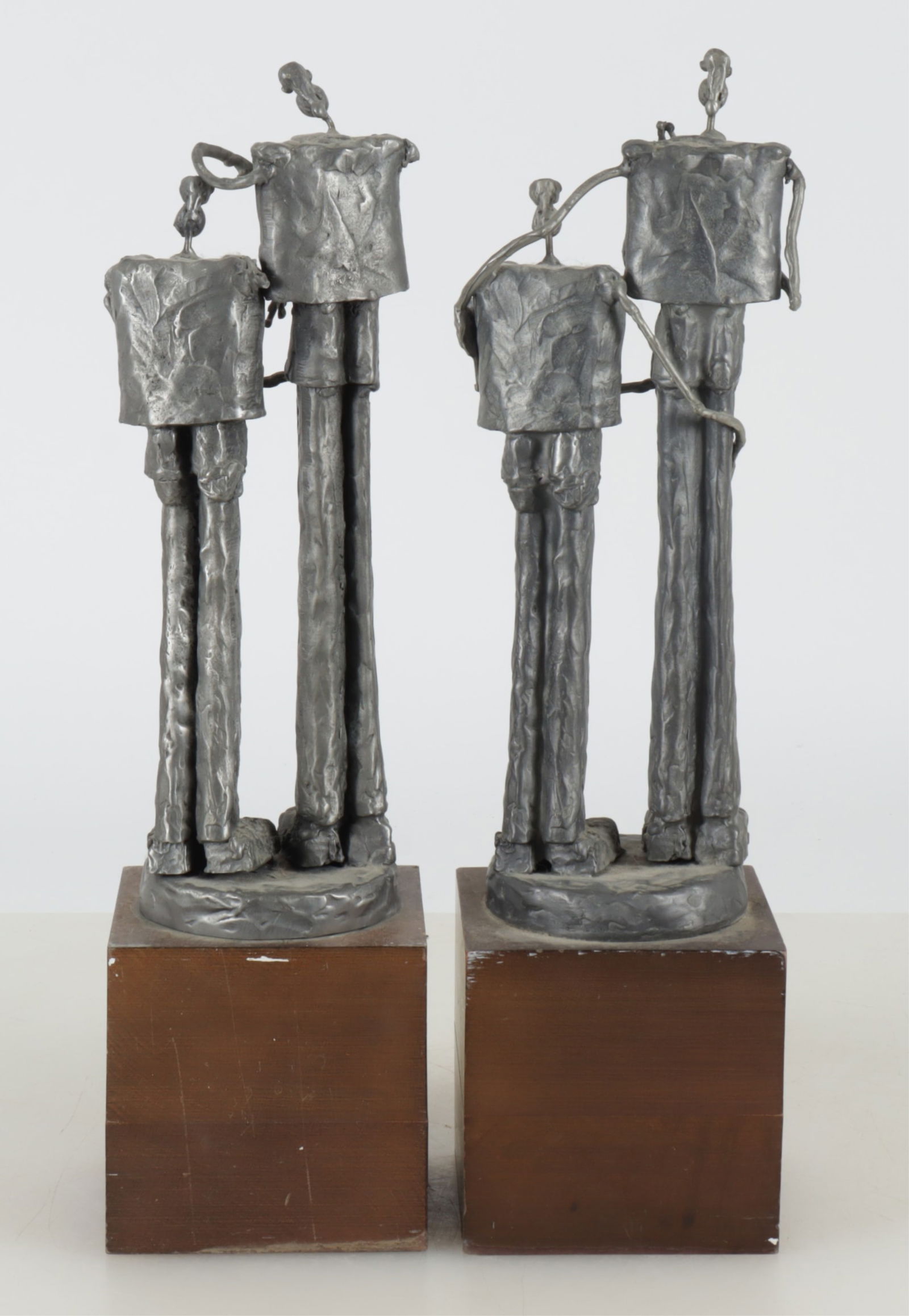 Two Brutalist Sculptures - 3