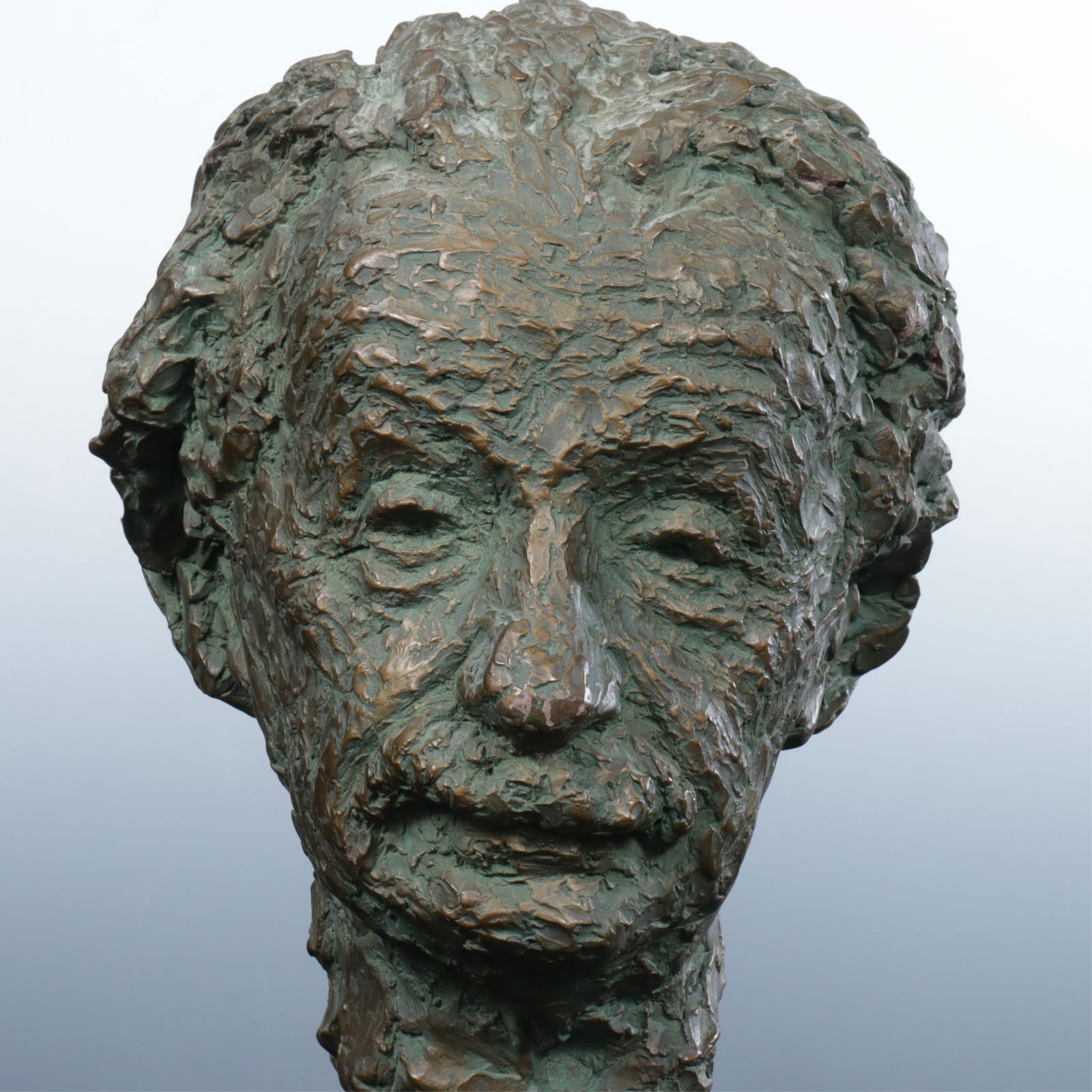Robert Berks - Albert Einstein Bronze Bust - 3