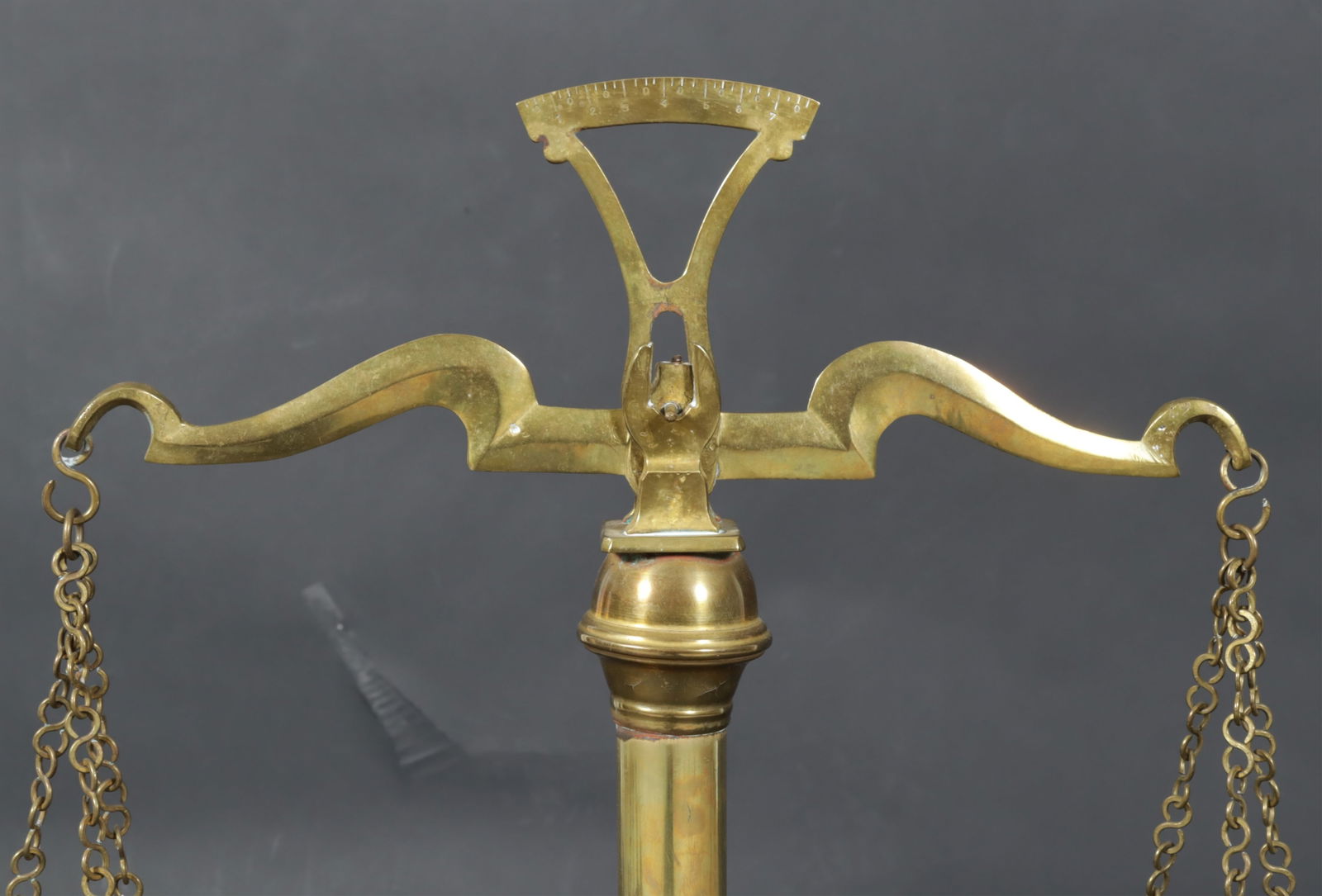 Vintage Brass Balancing Scale - 2