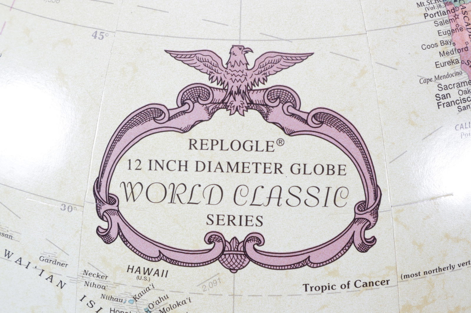 Replogle Terrestrial Globe on Stand - 3