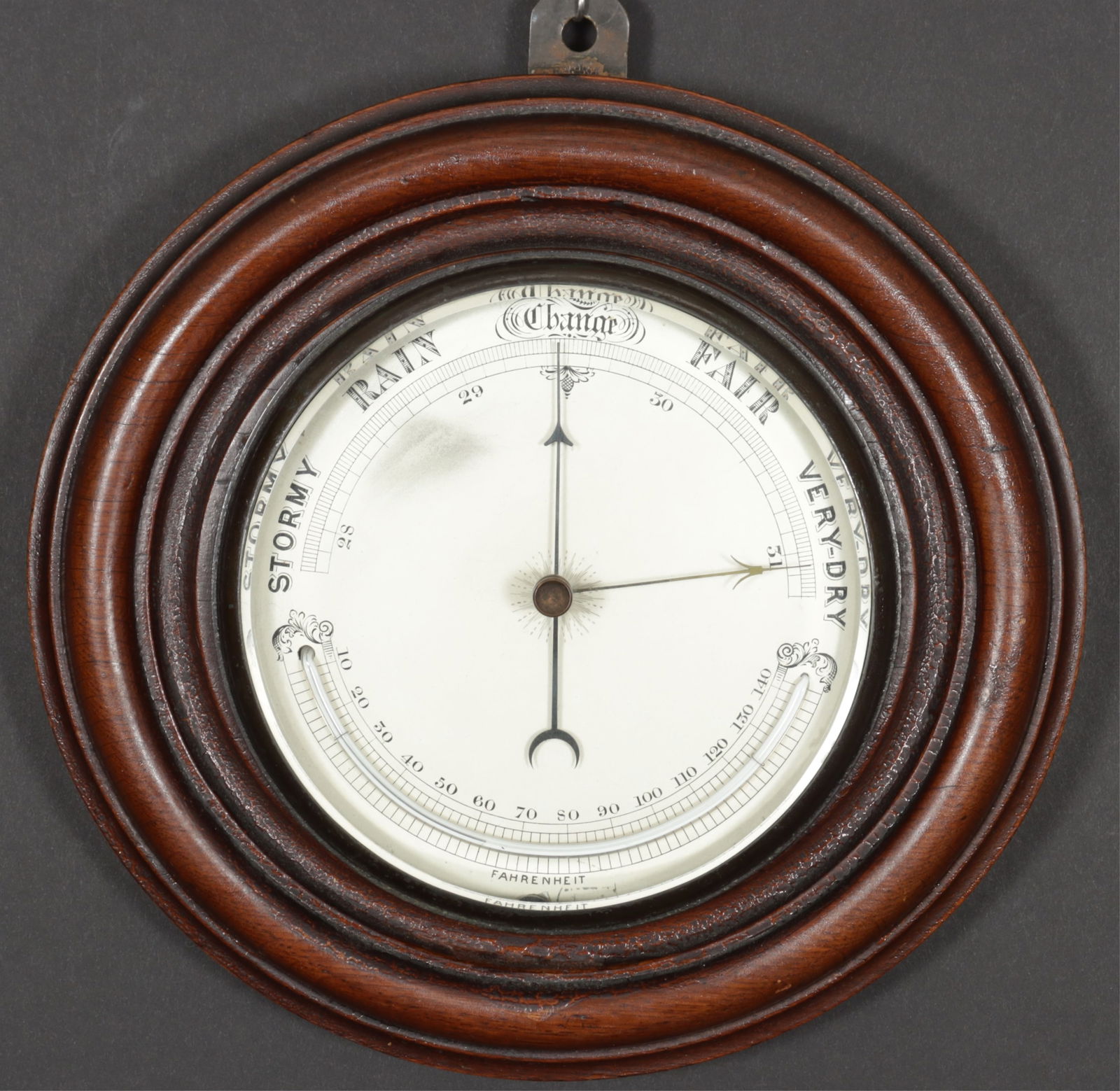 Late Victorian Aneroid Marine Barometer, circa 190 (1 of 4)