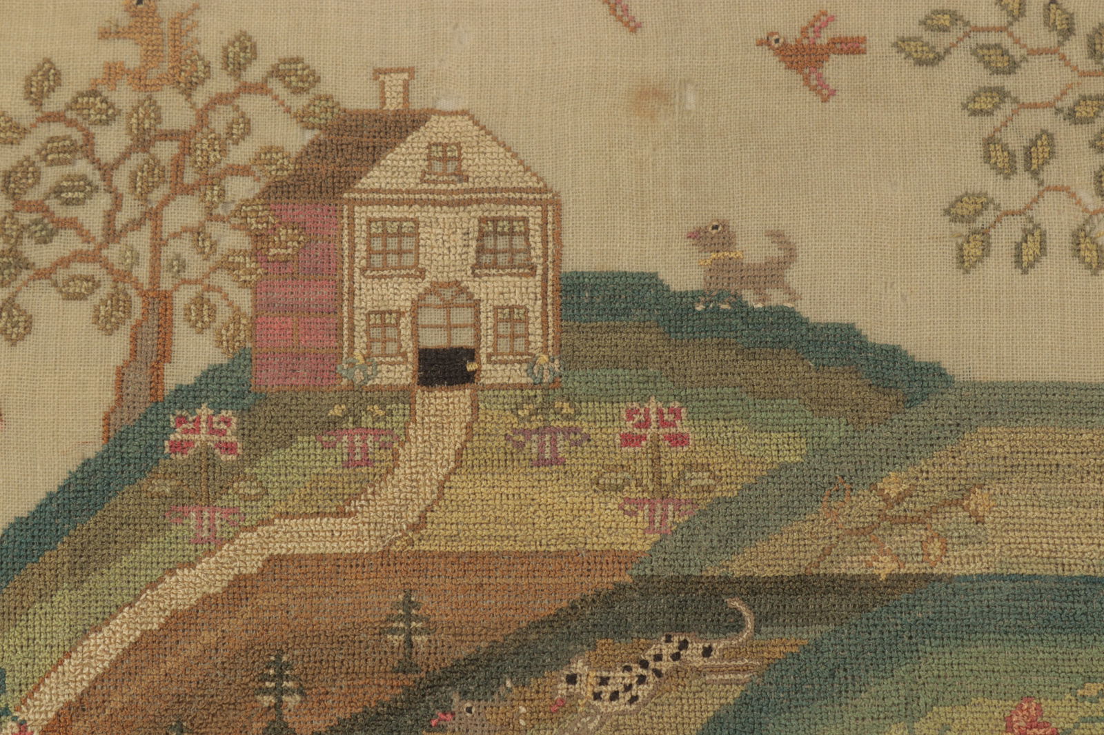 American Sampler, 19th C - 3