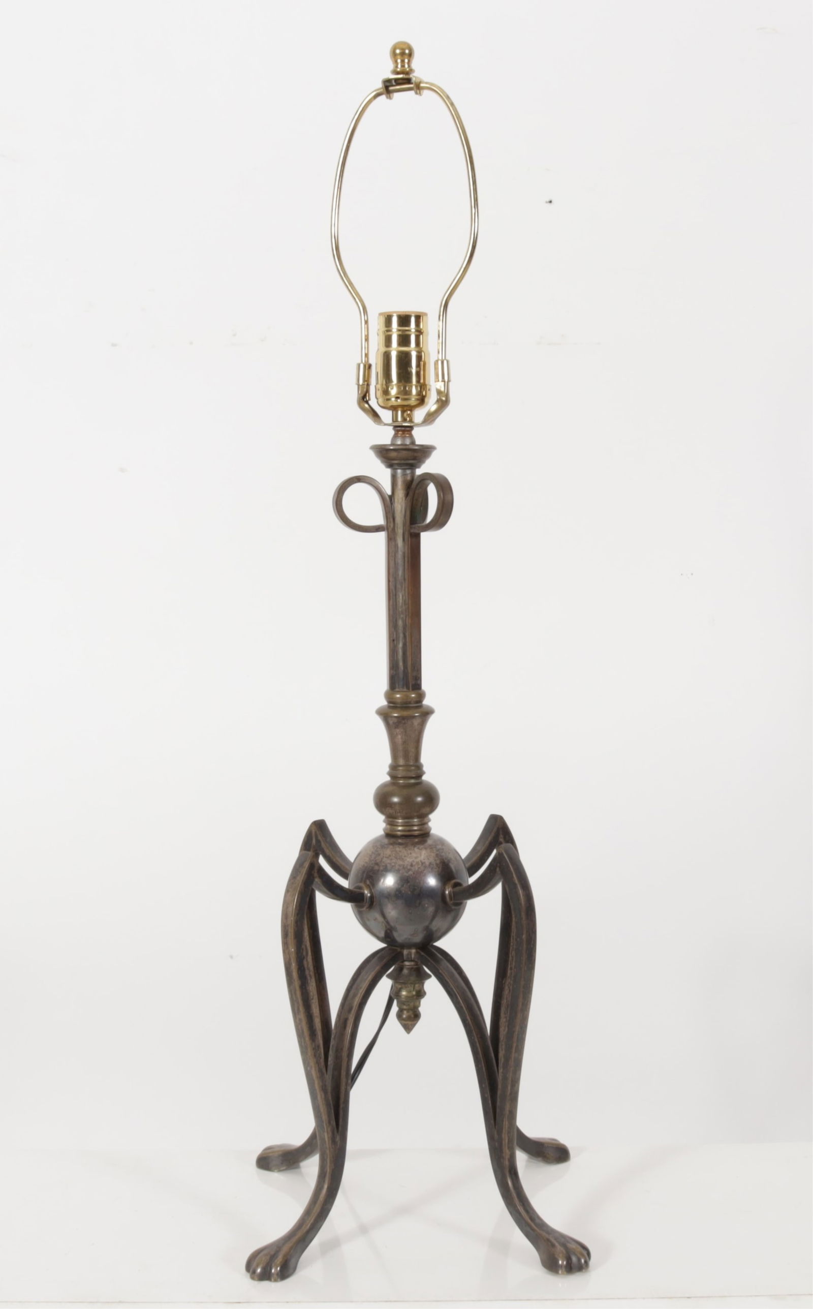 Possibly W.A.S. Benson Table Lamp - 5