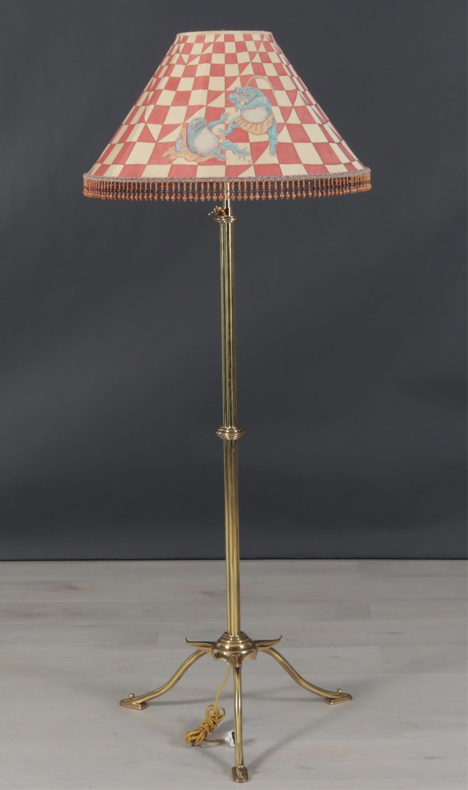 Poss. W.A.S. Benson Art Nouveau Floor Lamp (1 of 7)