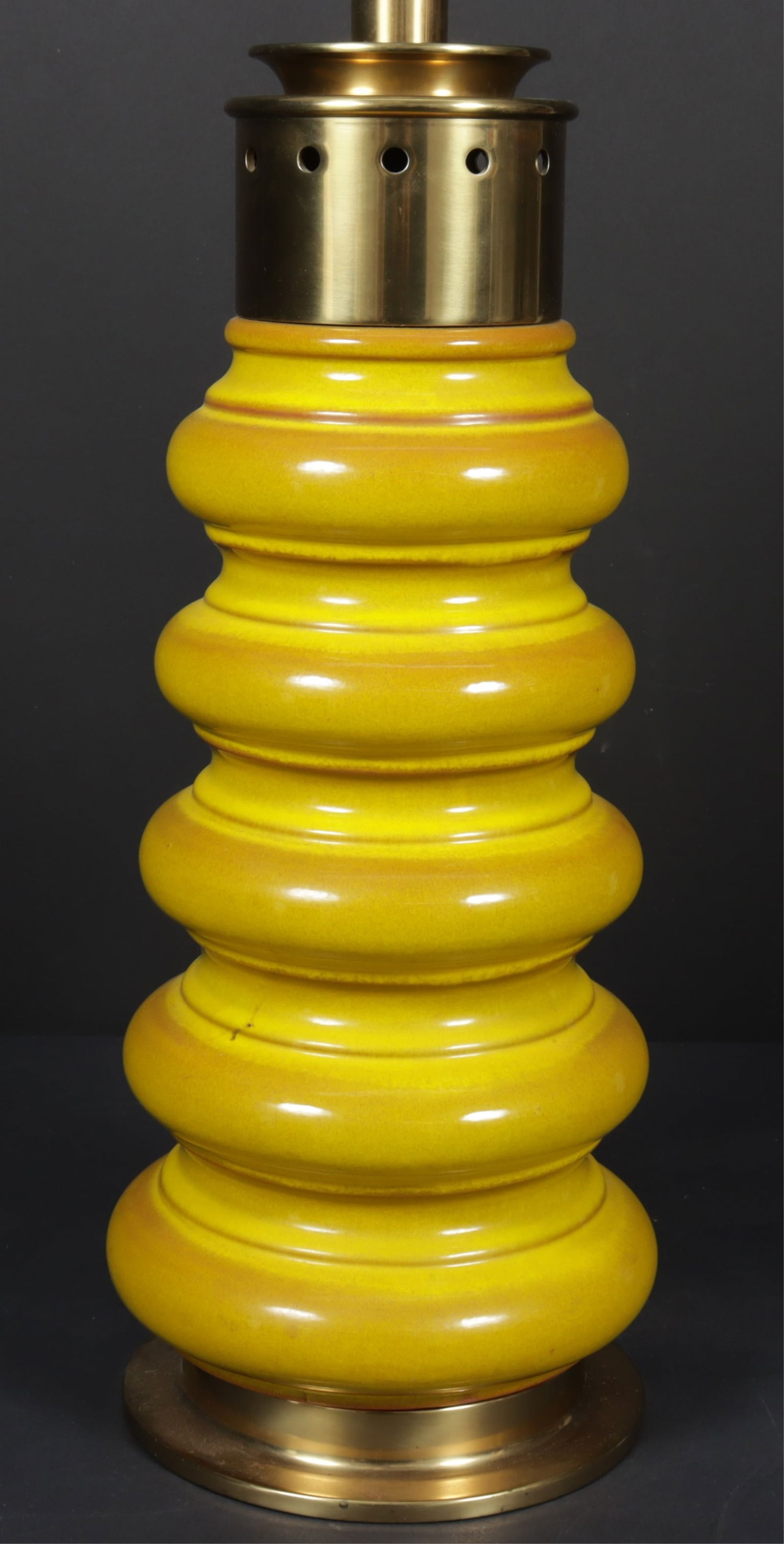 Stiffel Mid-Century Bubble Ceramic Table Lamp - 2