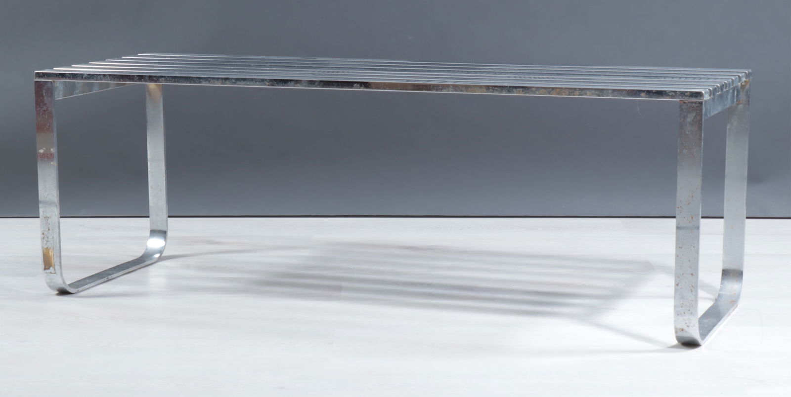 Milo Baughman Chrome DIA Bench - 2