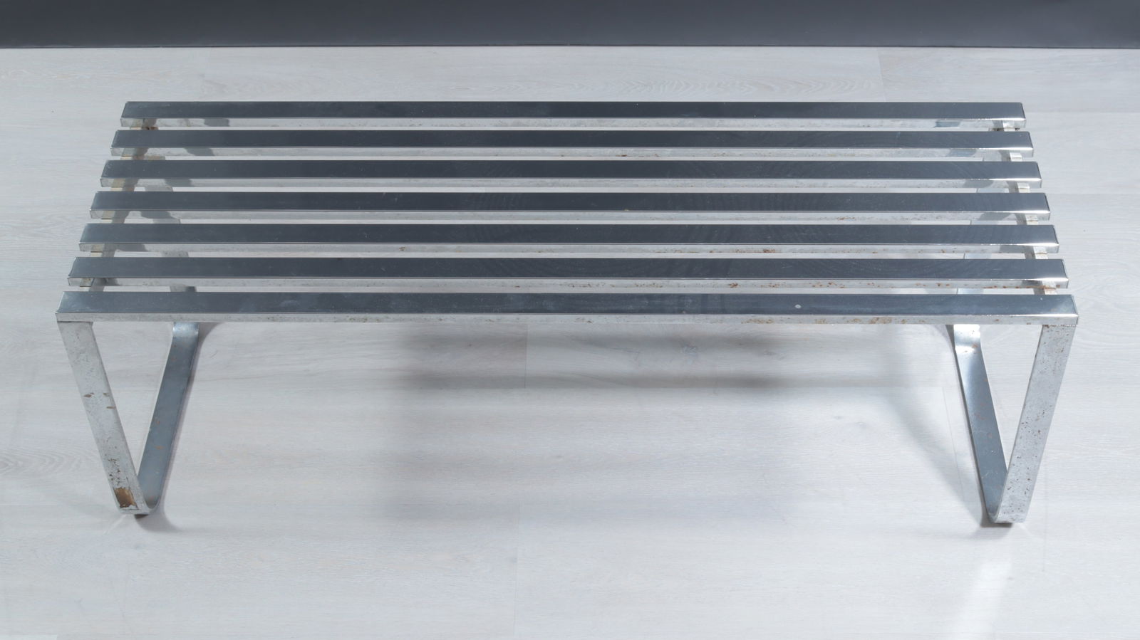 Milo Baughman Chrome DIA Bench - 4