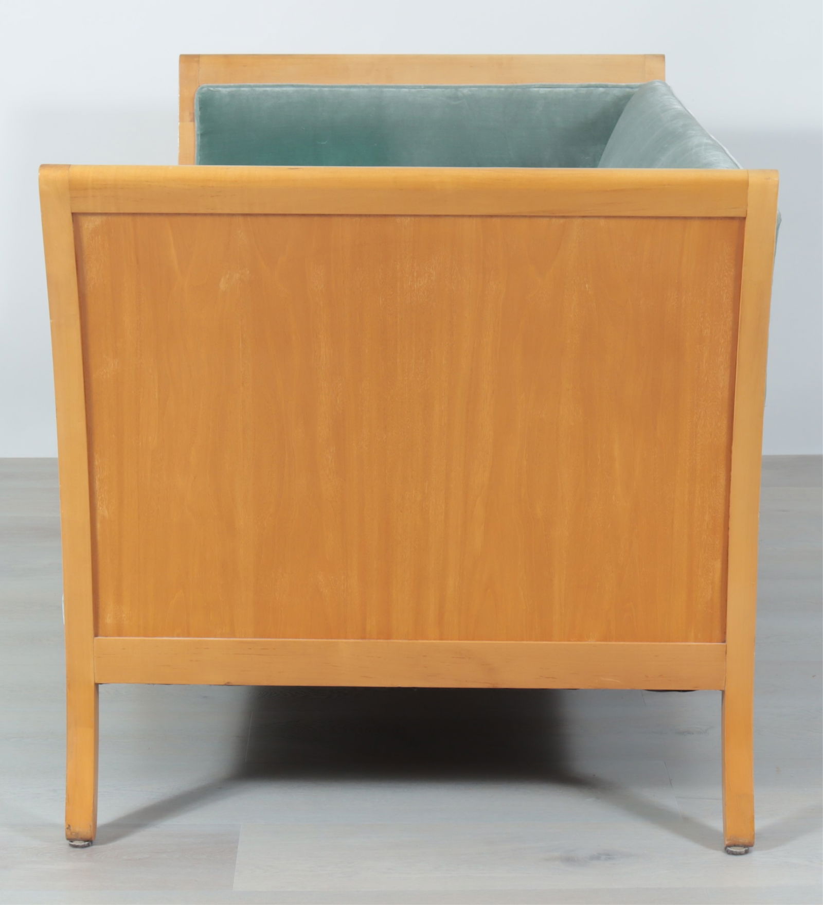 Biedermeier Style Maple Box Sofa Daybed - 6